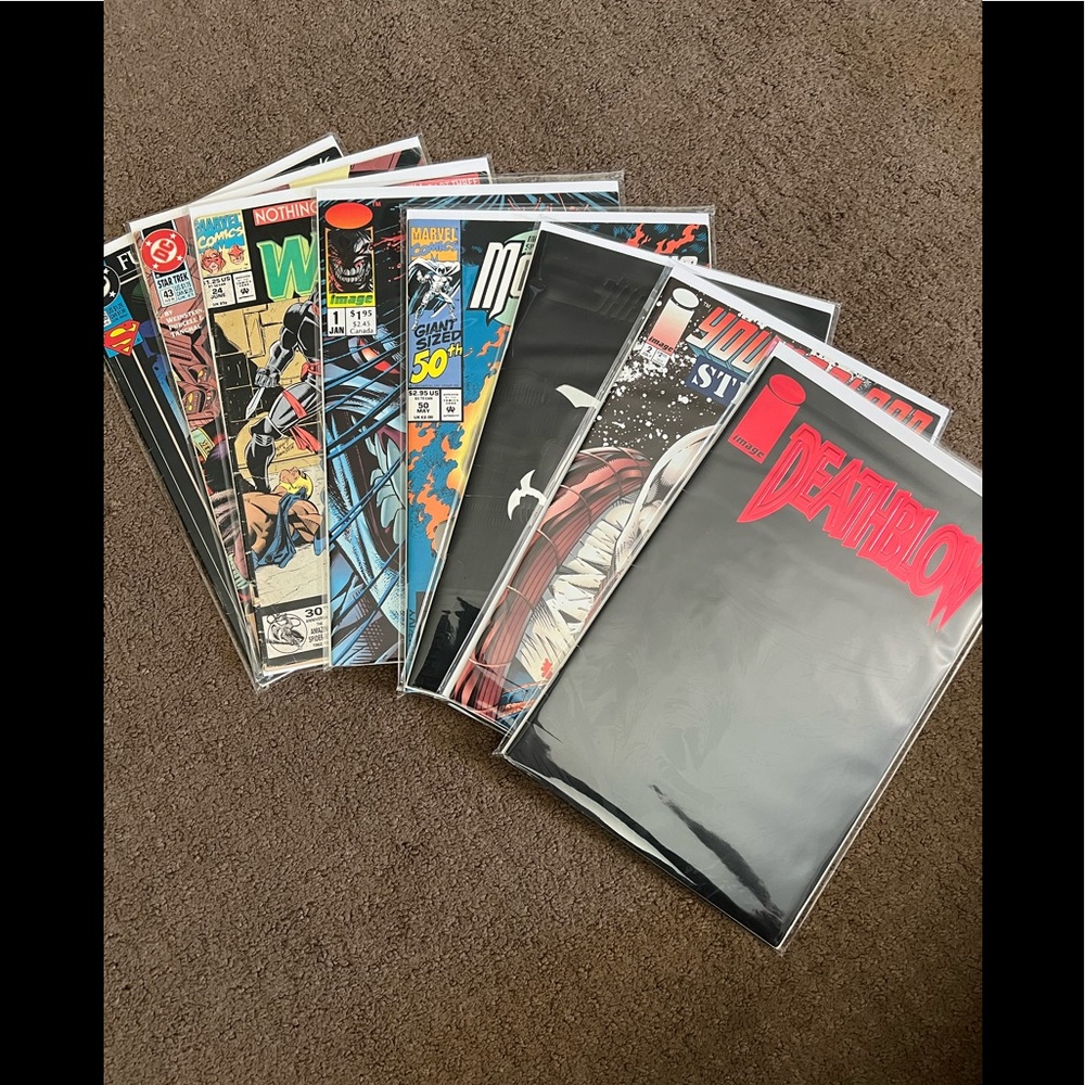Comic books Marvel/DC/Image 8 Total